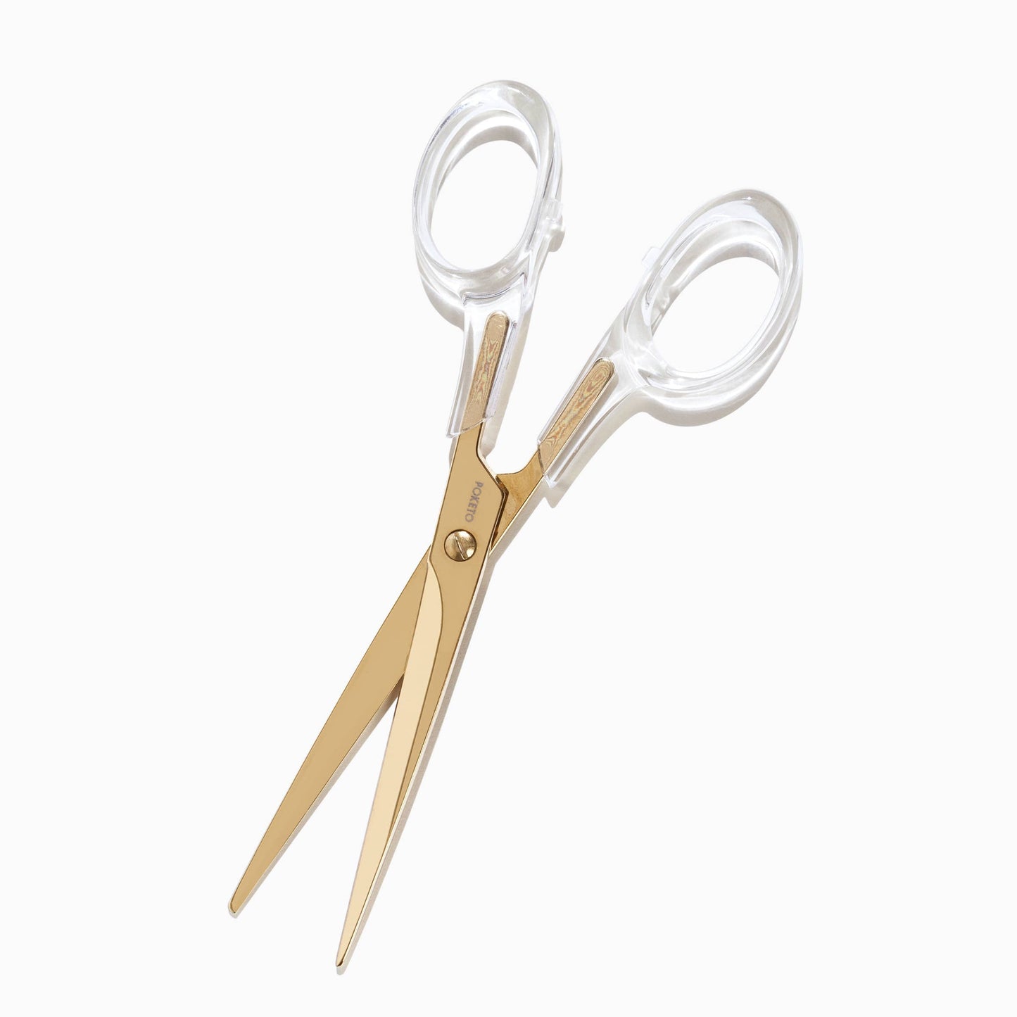 Poketo - Acrylic Scissors in Gold - PMA Store at the Portland Museum of Art, Maine
