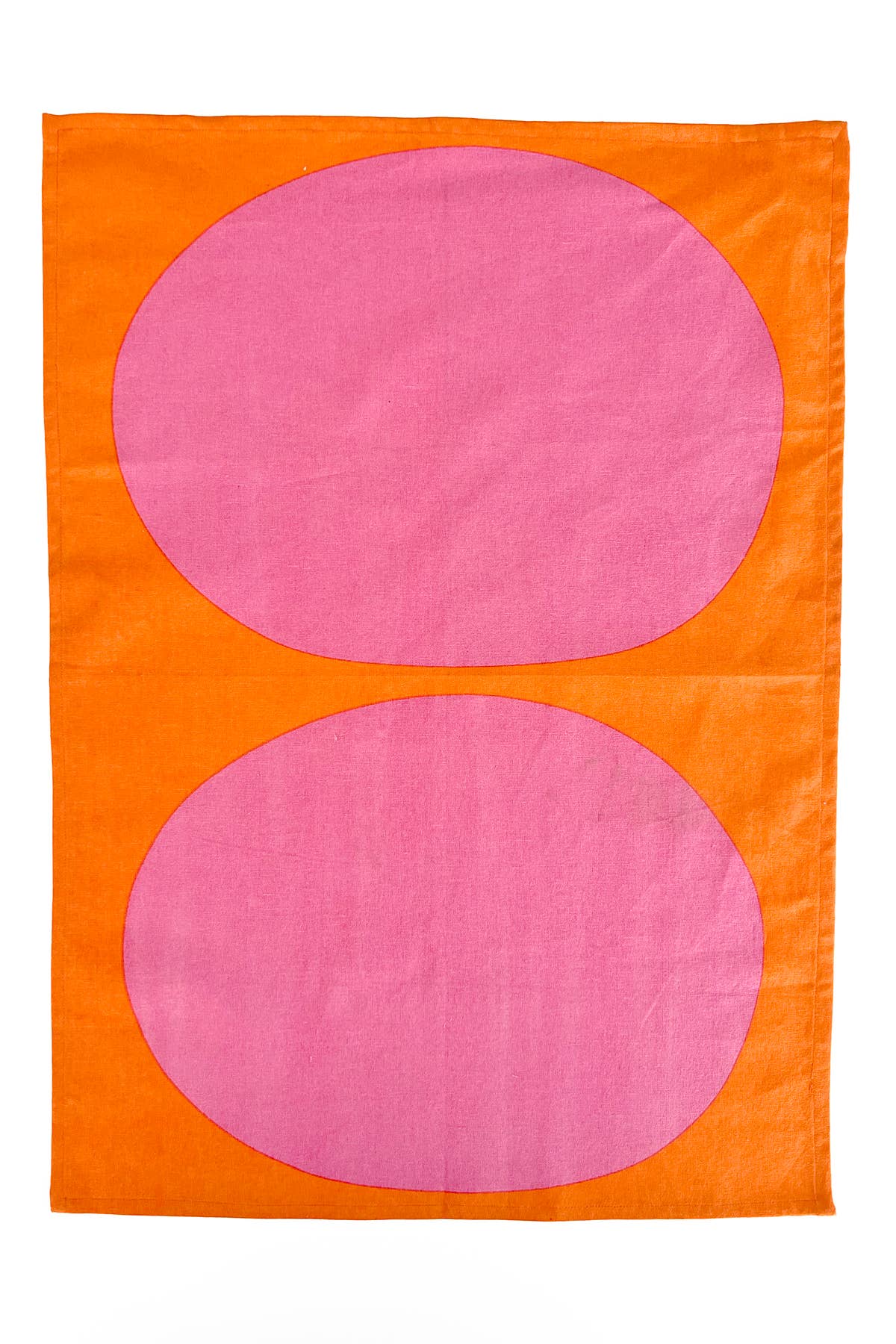 See Design - Tea Towels (Set of 2): Small Totem Aqua/Citron - PMA Store at the Portland Museum of Art, Maine