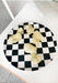 Xenia Taler - Mod Check Side Plate - Set of 4: Ship without gift box - PMA Store at the Portland Museum of Art, Maine