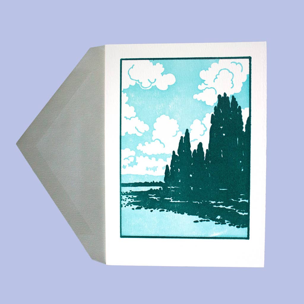 Saturn Press - Lake Clouds: Unsleeved - PMA Store at the Portland Museum of Art, Maine