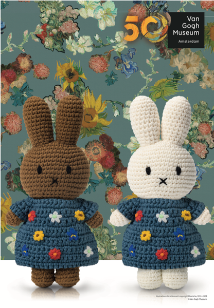 Miffy Van Gogh's Flowers Inspired Dress <Special Edition> - PMA Store at the Portland Museum of Art, Maine