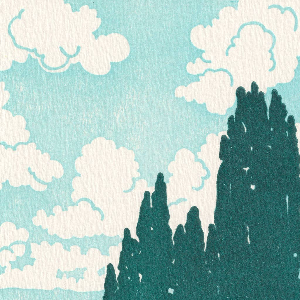 Saturn Press - Lake Clouds: Unsleeved - PMA Store at the Portland Museum of Art, Maine