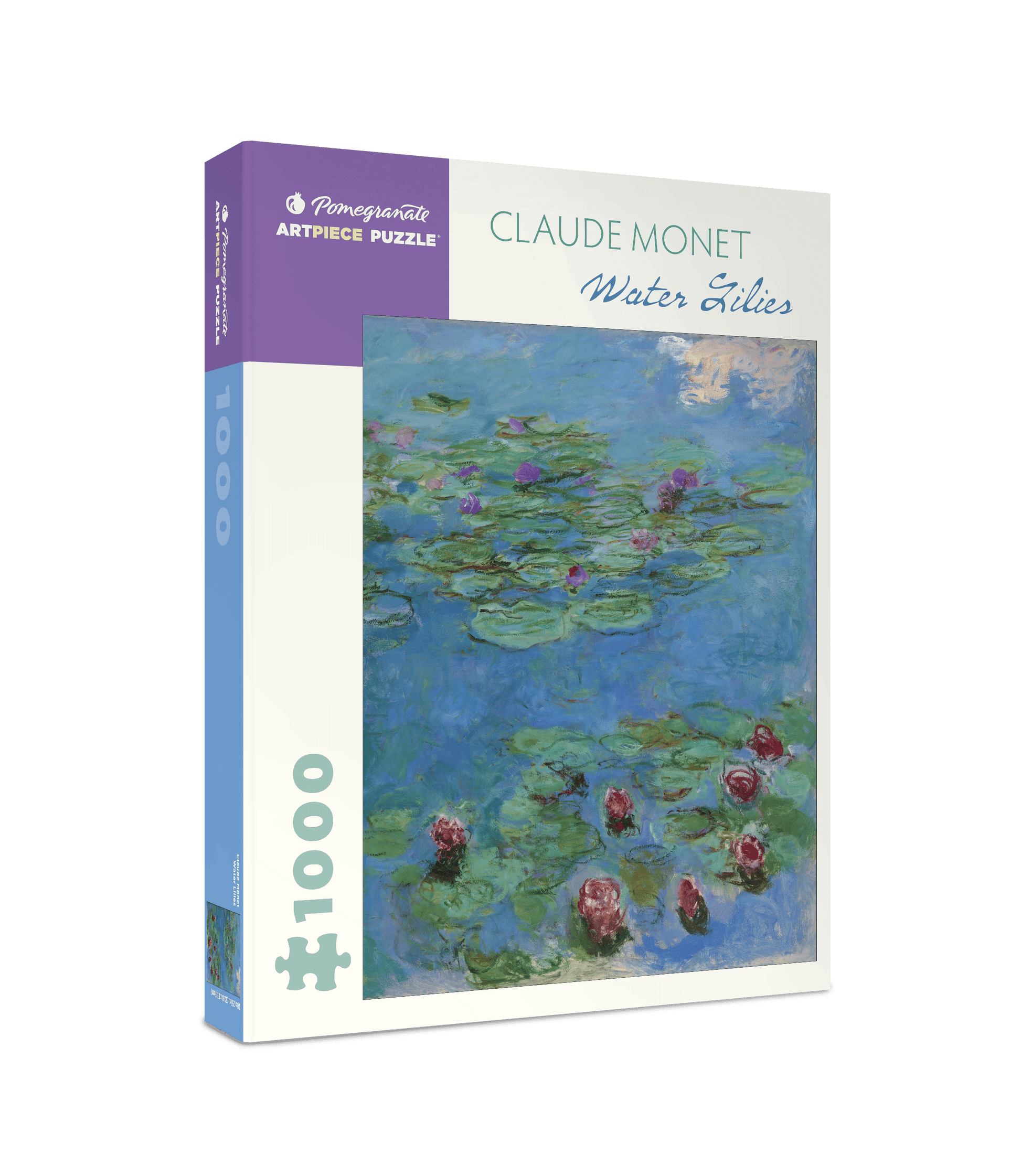 Pomegranate - Claude Monet: Water Lilies 1000-Piece Jigsaw Puzzle - PMA Store at the Portland Museum of Art, Maine