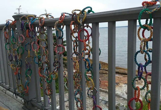 Maine Coast Rope Rugs - Recycled Rope Garland