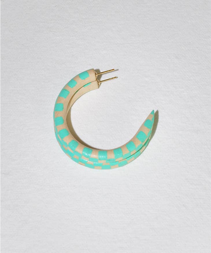 Margarita Small Hoop - PMA Store at the Portland Museum of Art, Maine
