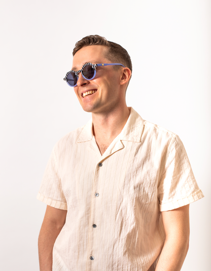 SARDINE - SARDINE - Georgie - Pool Boy Blues Sunglasses