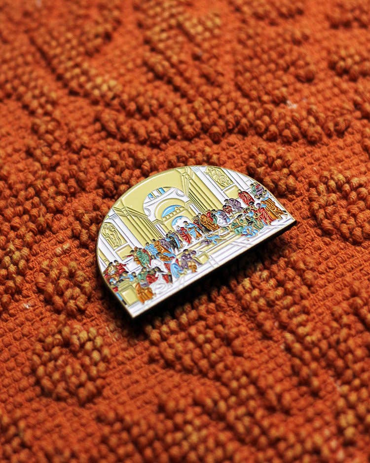 Pin Museum - The School of Athens • Enamel Pin