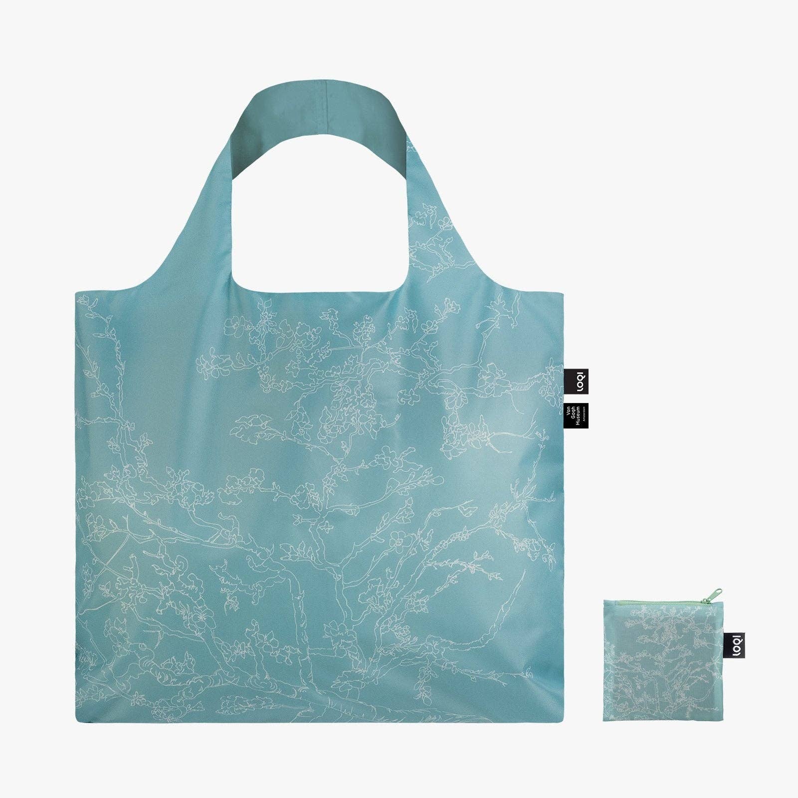 LOQI LLC - VINCENT VAN GOGH Almond Blossom Recycled Bag - PMA Store at the Portland Museum of Art, Maine