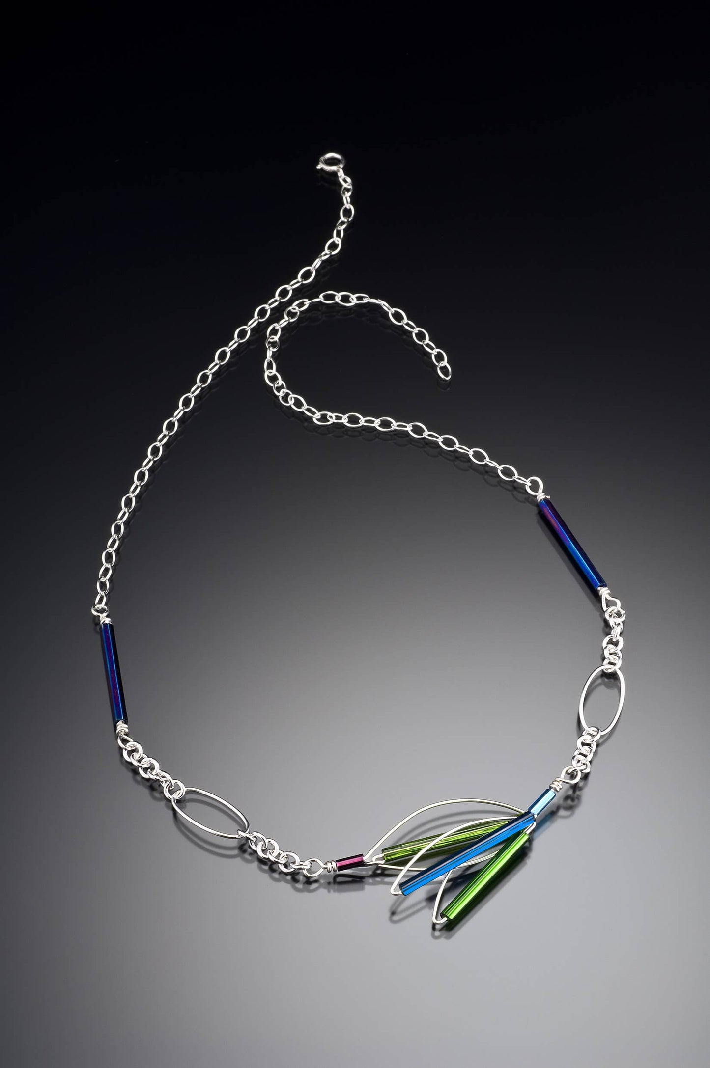 Barb-Wire Link Necklace: BWLN-17 - PMA Store at the Portland Museum of Art, Maine