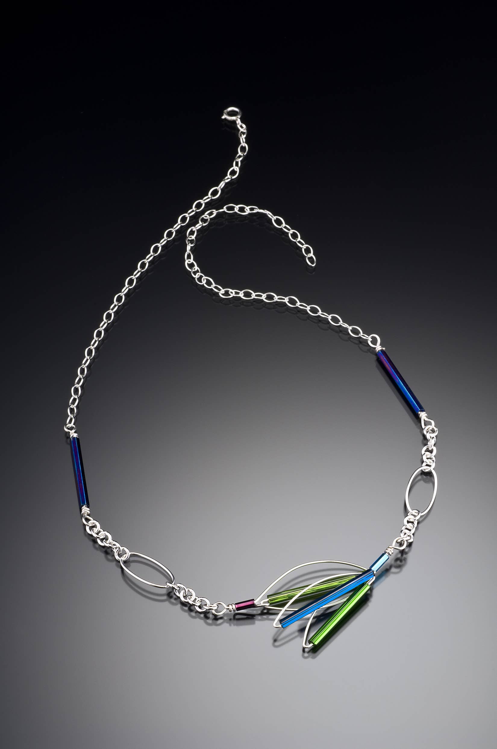 Barb-Wire Link Necklace: BWLN-17 - PMA Store at the Portland Museum of Art, Maine