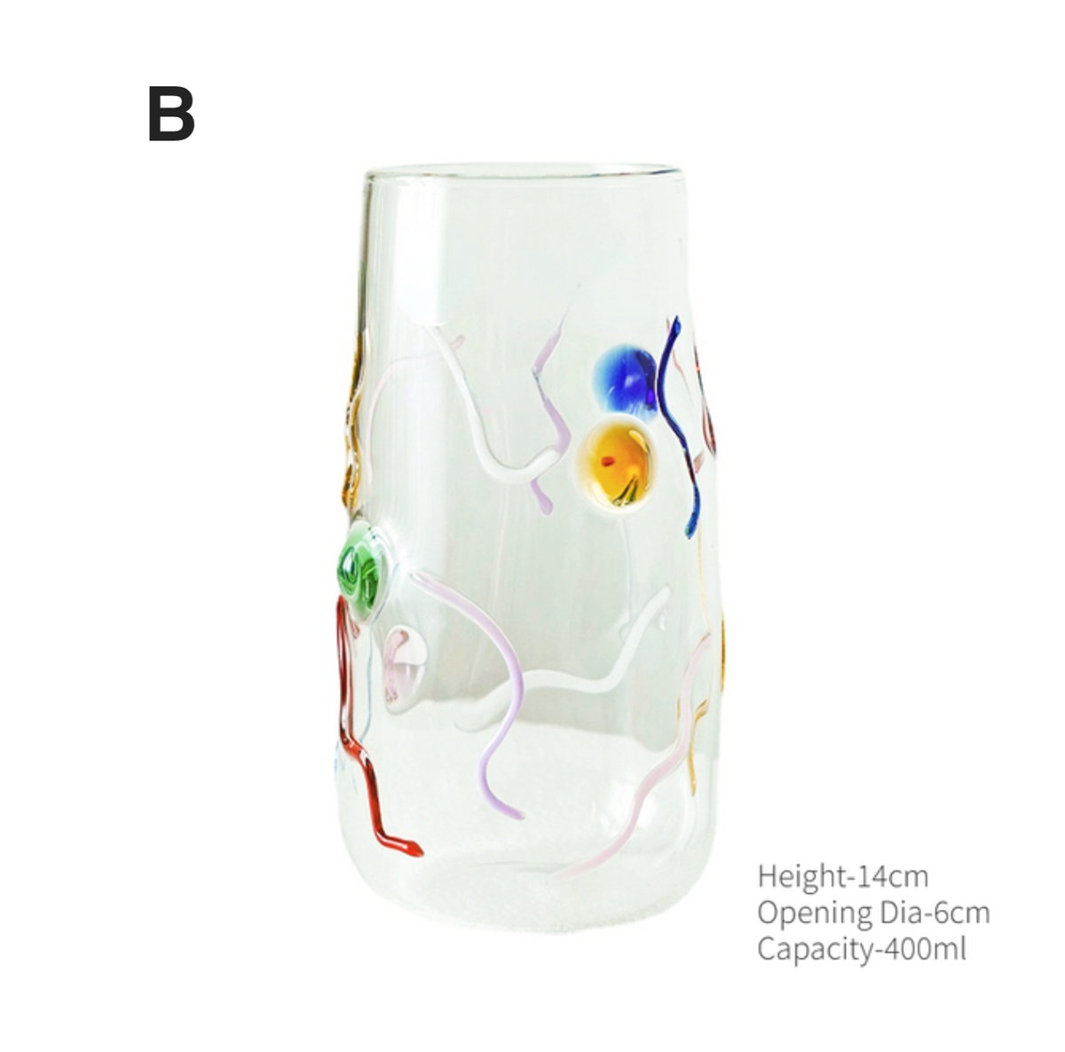 Candy Color Dots Glass Cup: D - PMA Store at the Portland Museum of Art, Maine