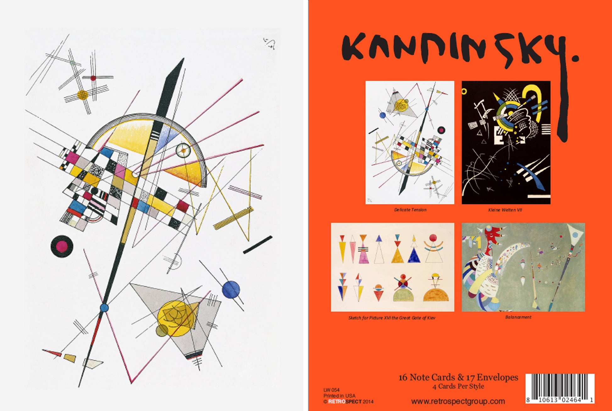 The Retrospect Group Collection - Kandinsky Notecard - Boxed Set - PMA Store at the Portland Museum of Art, Maine