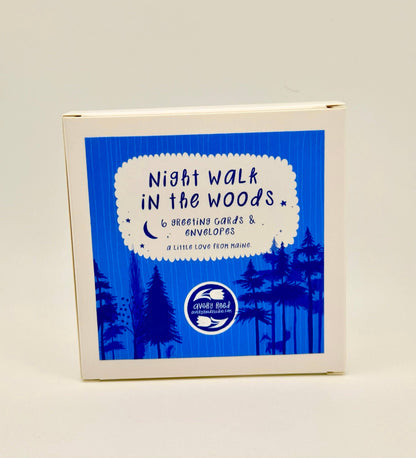 Avery Reed - Night Walk in the Woods Greeting Card Set | Set of 6