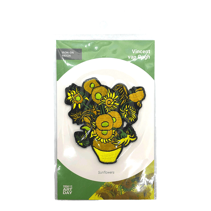 Today is Art Day - Patch - Sunflowers - Van Gogh - PMA Store at the Portland Museum of Art, Maine