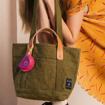 IMMODEST COTTON - Lunch Tote | Olive - PMA Store at the Portland Museum of Art, Maine