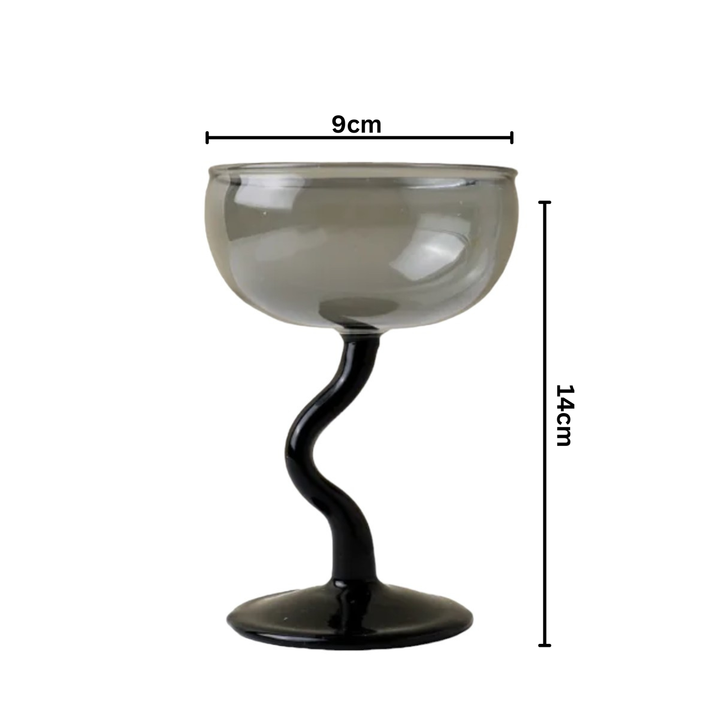 IVORE.GROUP (We cover All Import duty) - Candy Color Dessert Glass Cup: Jade Blue - PMA Store at the Portland Museum of Art, Maine
