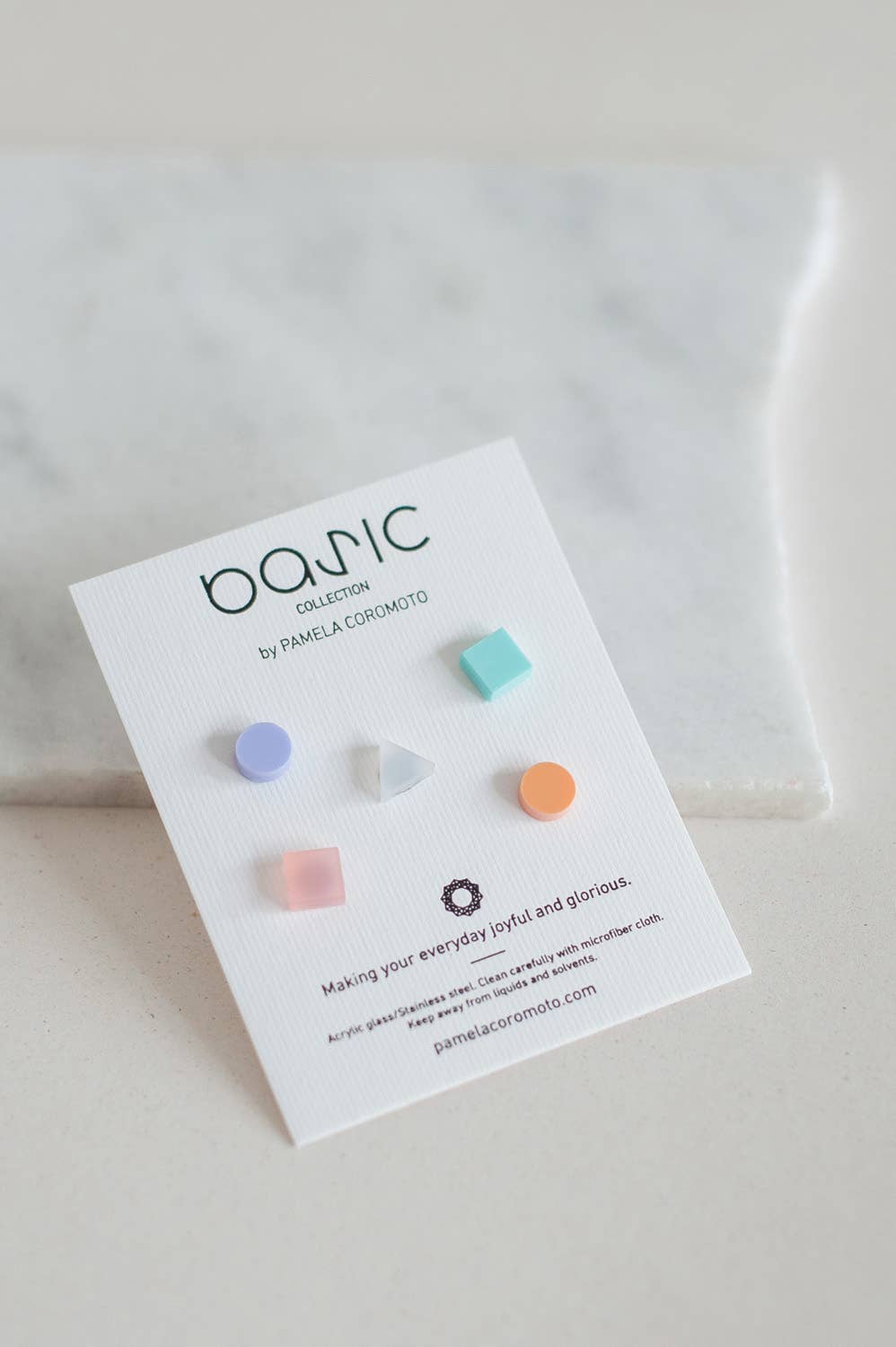 Pamela Coromoto - Basic - Mini Earrings Set (5) - Colorful Palette: Pastels Palette