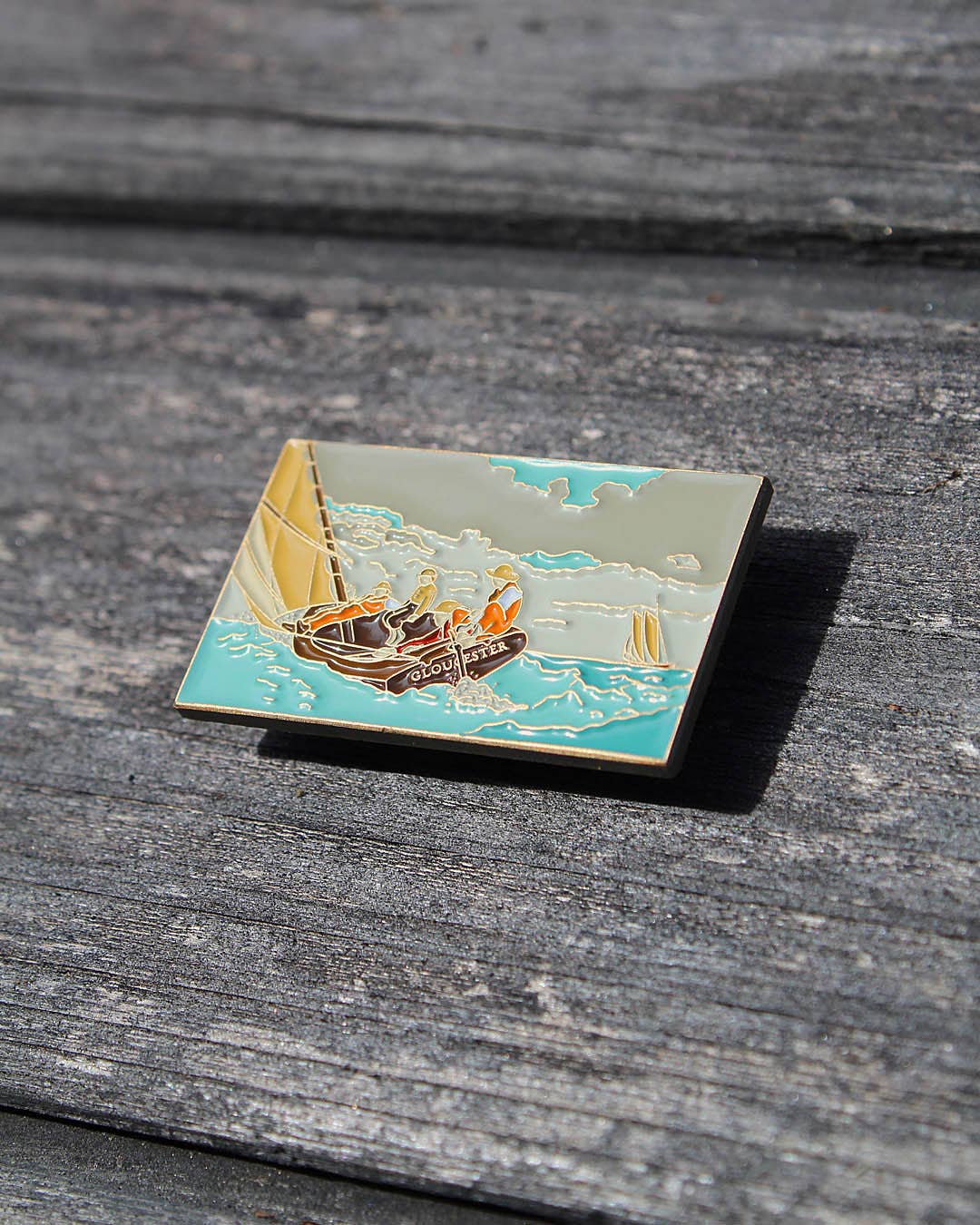 Breezing Up (A Fair Wind) • Enamel Pin - PMA Store at the Portland Museum of Art, Maine