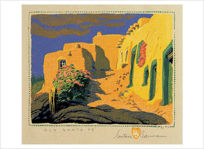 Pomegranate - The Woodblock Prints of Gustave Baumann Book of Postcards - PMA Store at the Portland Museum of Art, Maine