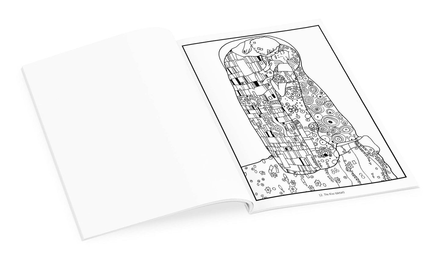 Pomegranate - Gustav Klimt Coloring Book - PMA Store at the Portland Museum of Art, Maine
