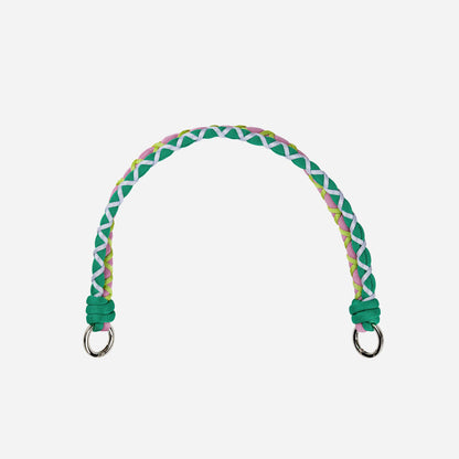 Braided Double Shoulder Strap: Black Golden Olive - PMA Store at the Portland Museum of Art, Maine