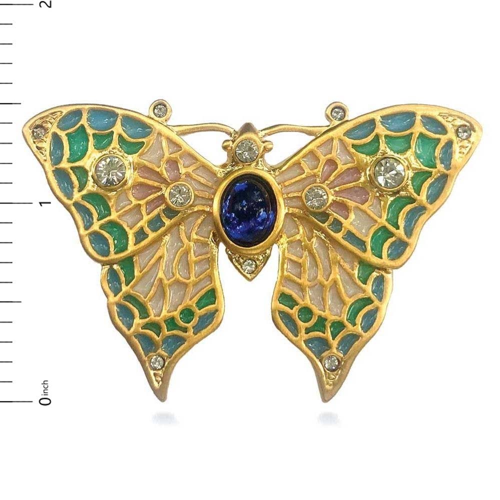 Jeweled Butterfly Pin/Pendant - PMA Store at the Portland Museum of Art, Maine