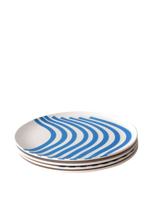 Xenia Taler - Marina Side Plate - Set of 4: Ship inside gift box - PMA Store at the Portland Museum of Art, Maine