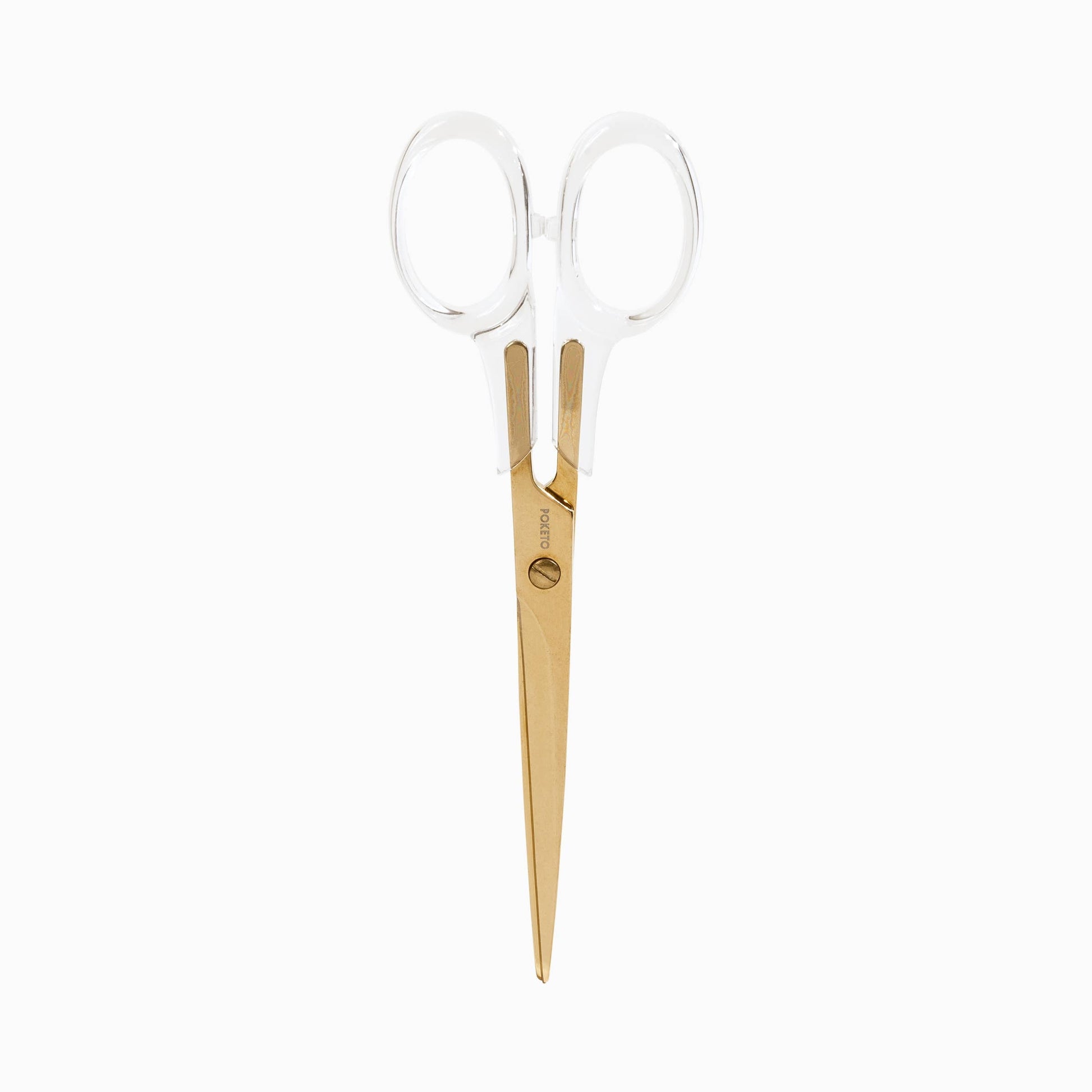 Poketo - Acrylic Scissors in Gold - PMA Store at the Portland Museum of Art, Maine
