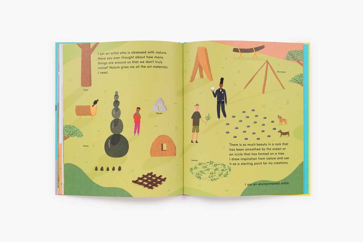 Simon & Schuster - I Am an Artist (Books for Kids, Art for Kids, Art Book) by Doro Globus: Hardcover; 40 pages / English - PMA Store at the Portland Museum of Art, Maine