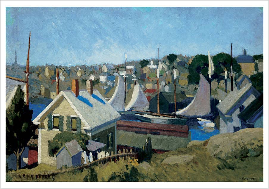 Pomegranate - Edward Hopper's New England Boxed Notecard Assortment - PMA Store at the Portland Museum of Art, Maine