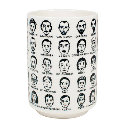 Unemployed Philosophers Guild - Modern Artists Coffee Mug - PMA Store at the Portland Museum of Art, Maine