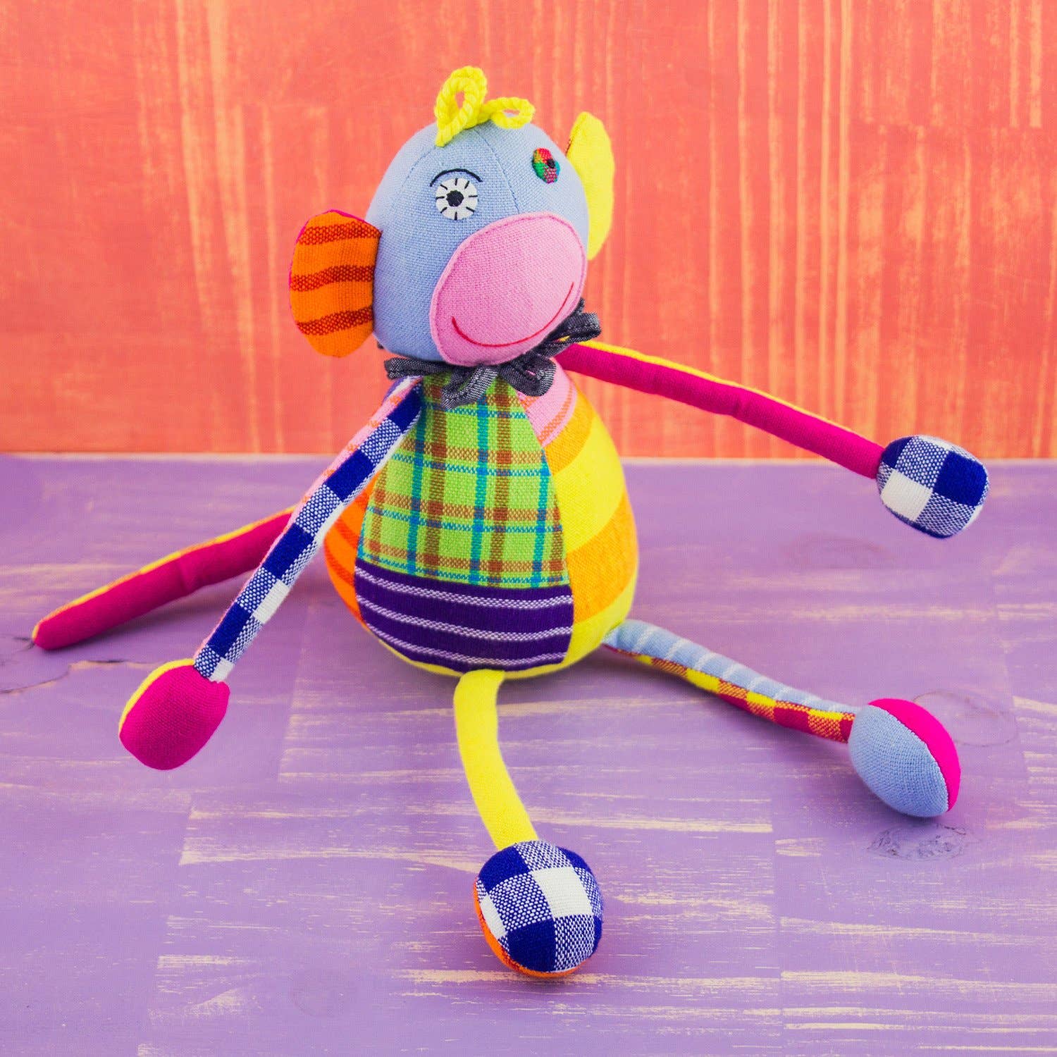Patchwork Doll Monkey: Default Title - PMA Store at the Portland Museum of Art, Maine