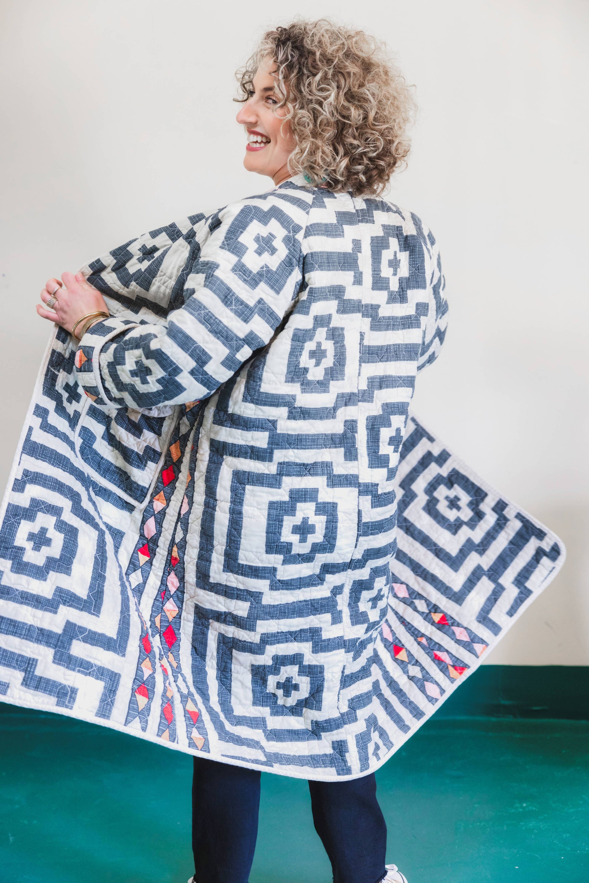 Peking Handicraft - Hypnotic House Robe - Jungalow: XS/S - PMA Store at the Portland Museum of Art, Maine