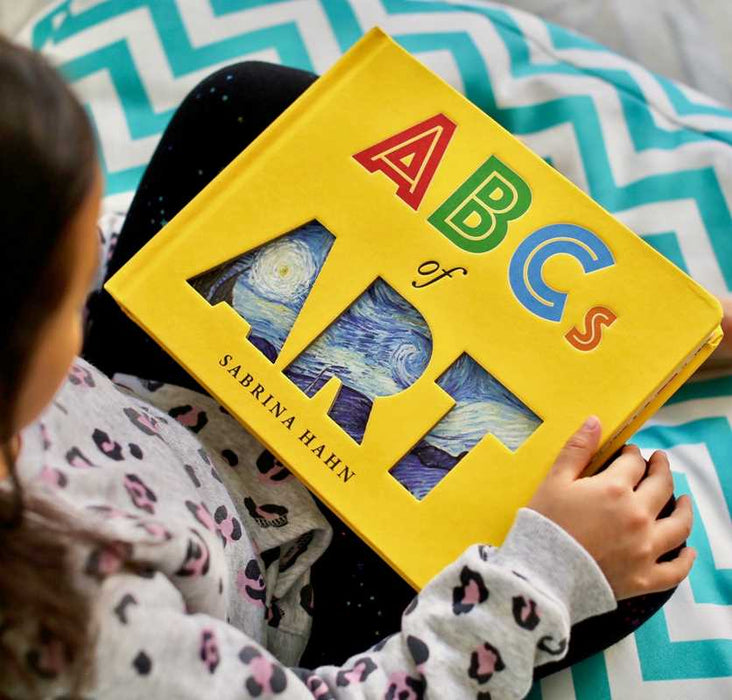 Simon & Schuster - ABCs of Art by Sabrina Hahn: Board Books; 64 pages / English - PMA Store at the Portland Museum of Art, Maine