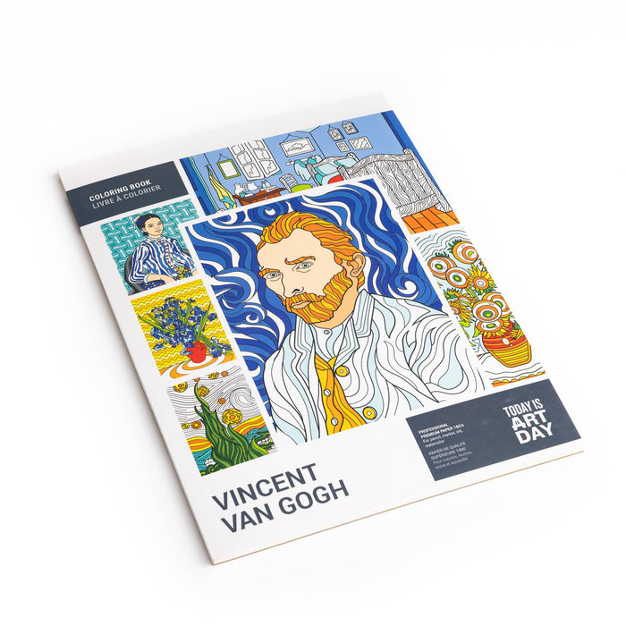 Today is Art Day - Coloring Book - Vincent van Gogh