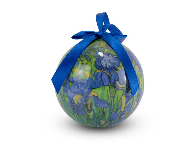 Christmas bauble, Iris, Vincent van Gogh - PMA Store at the Portland Museum of Art, Maine