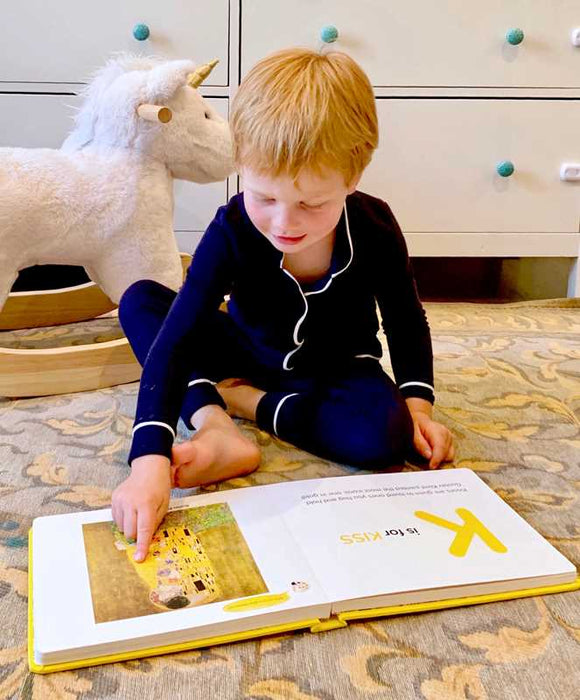 Simon & Schuster - ABCs of Art by Sabrina Hahn: Board Books; 64 pages / English - PMA Store at the Portland Museum of Art, Maine