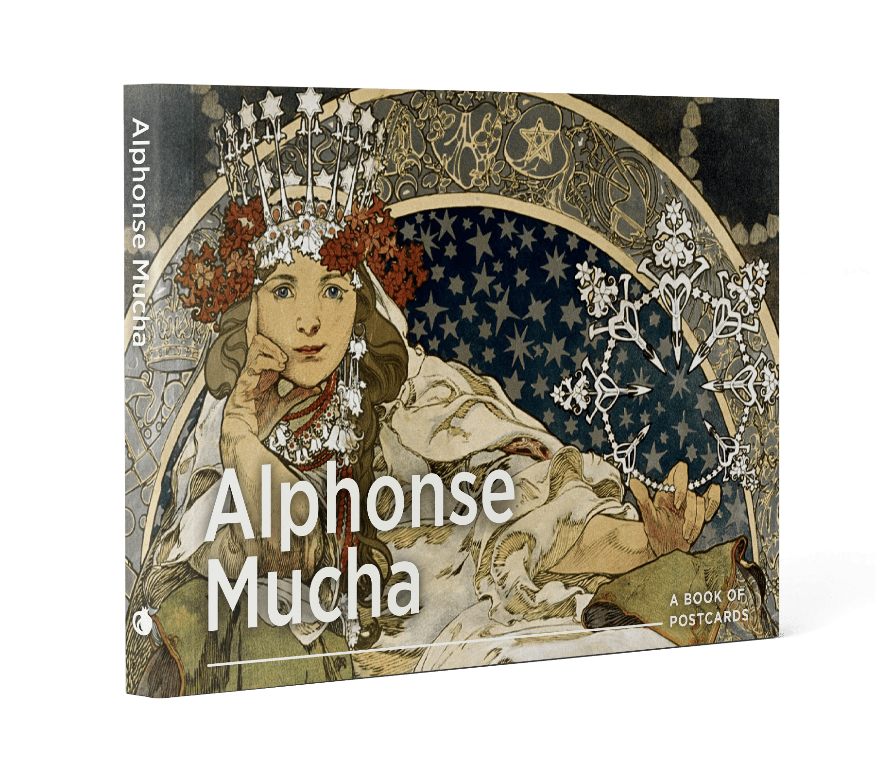 Pomegranate - Alphonse Mucha Book of Postcards - PMA Store at the Portland Museum of Art, Maine