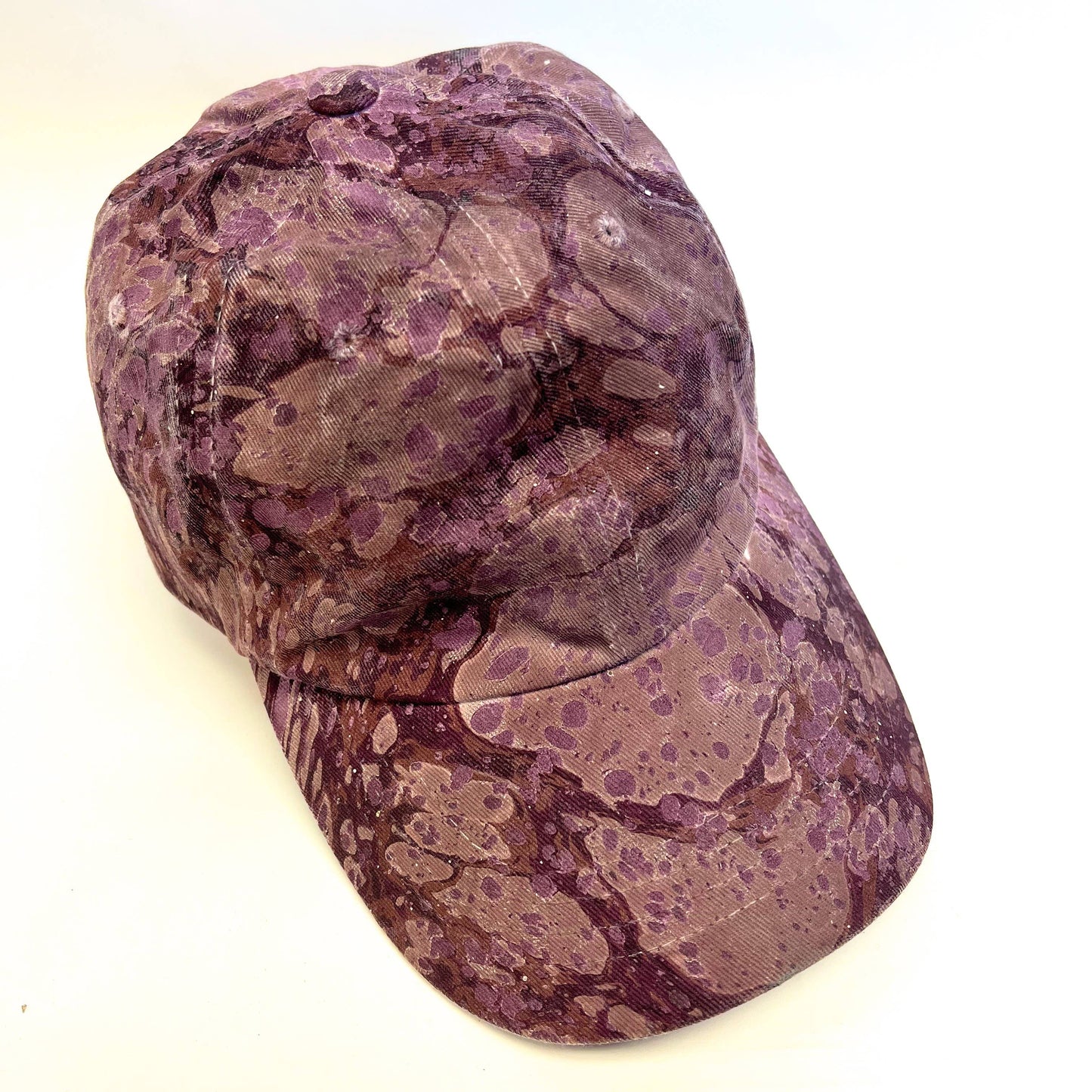 Tempered East - Marbled Dad Hat: Stone: Yellow