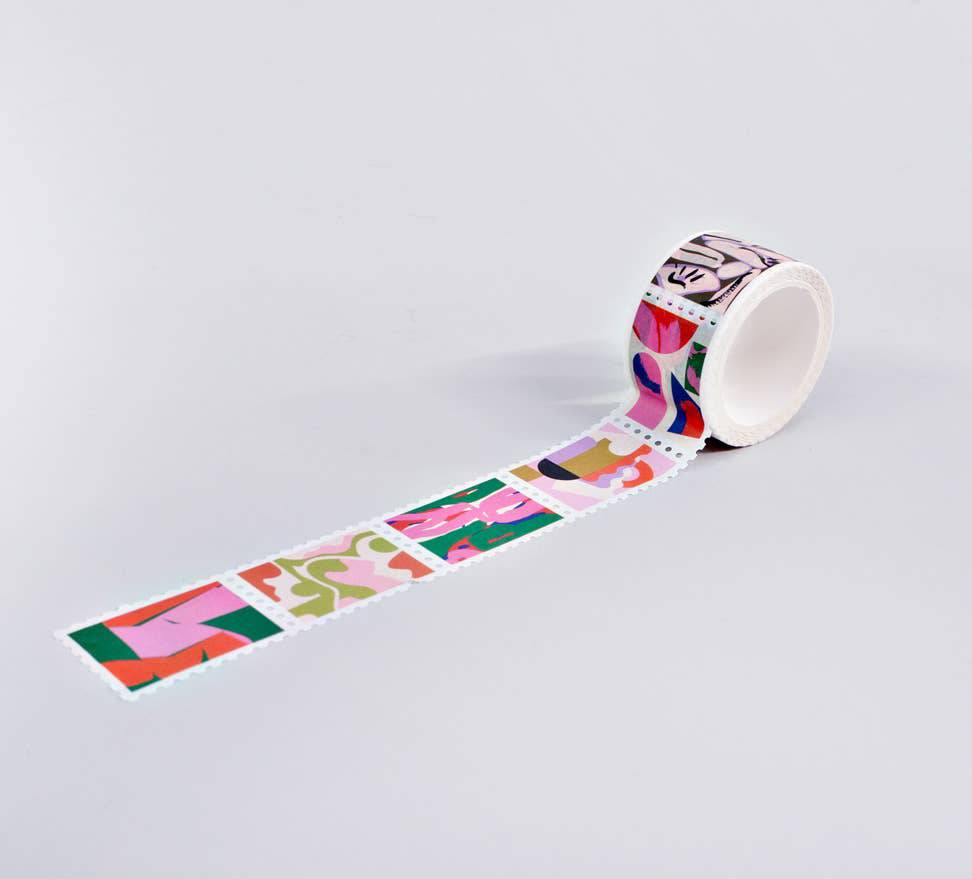 Capri Mix Stamp Washi Tape - PMA Store at the Portland Museum of Art, Maine