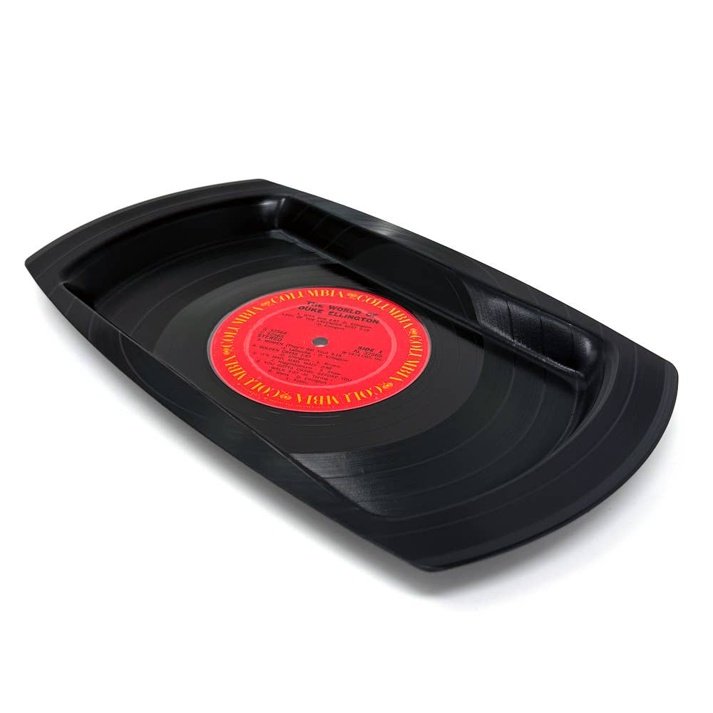 Recycled Record Rolling Tray/Trinket Tray