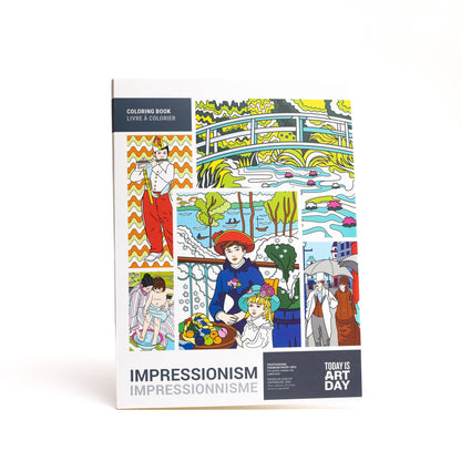 Today is Art Day - Coloring Book - Impressionism - PMA Store at the Portland Museum of Art, Maine