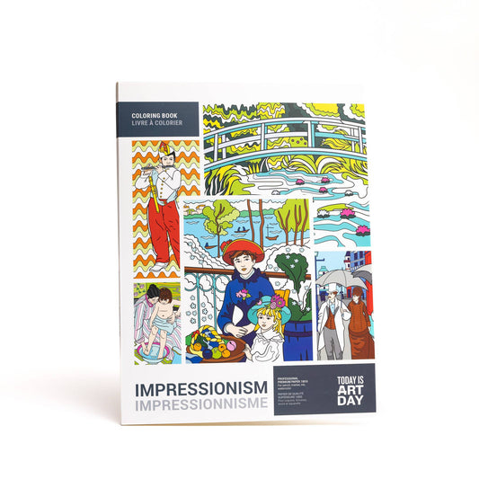 Today is Art Day - Coloring Book - Impressionism - PMA Store at the Portland Museum of Art, Maine