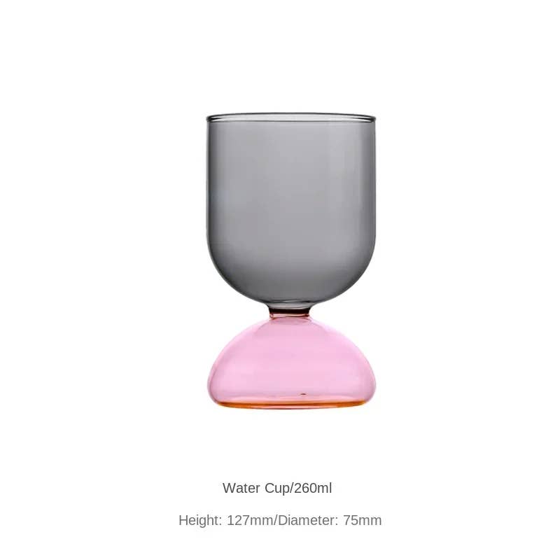 Modern Colorful Art Glass Water Carafe & Cup | Pitcher: Blue Cup - PMA Store at the Portland Museum of Art, Maine