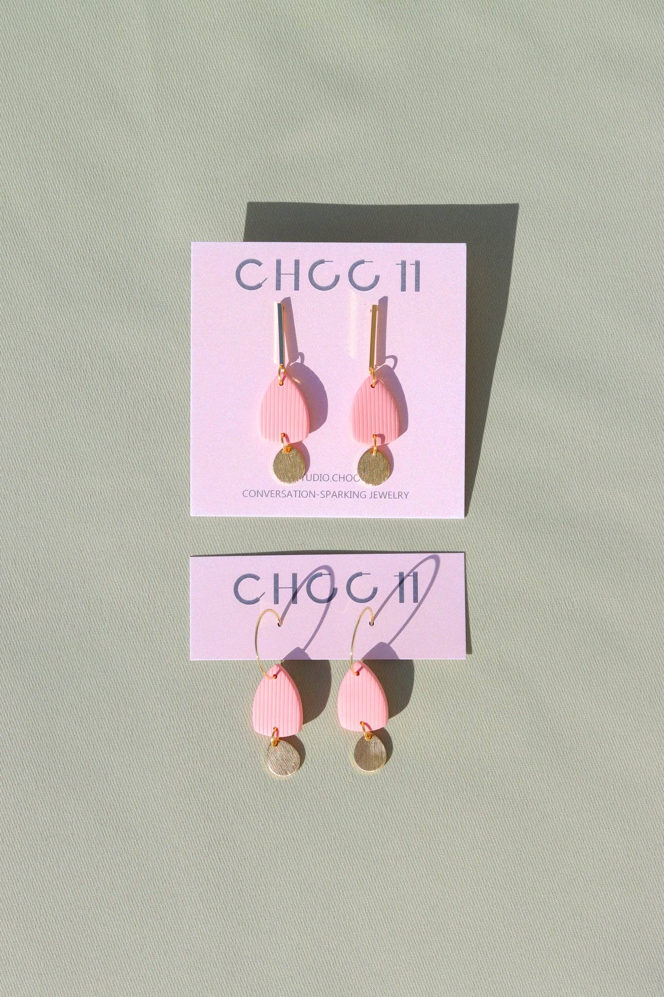 BONNIE EARRING: Lavender / Bar posts - PMA Store at the Portland Museum of Art, Maine