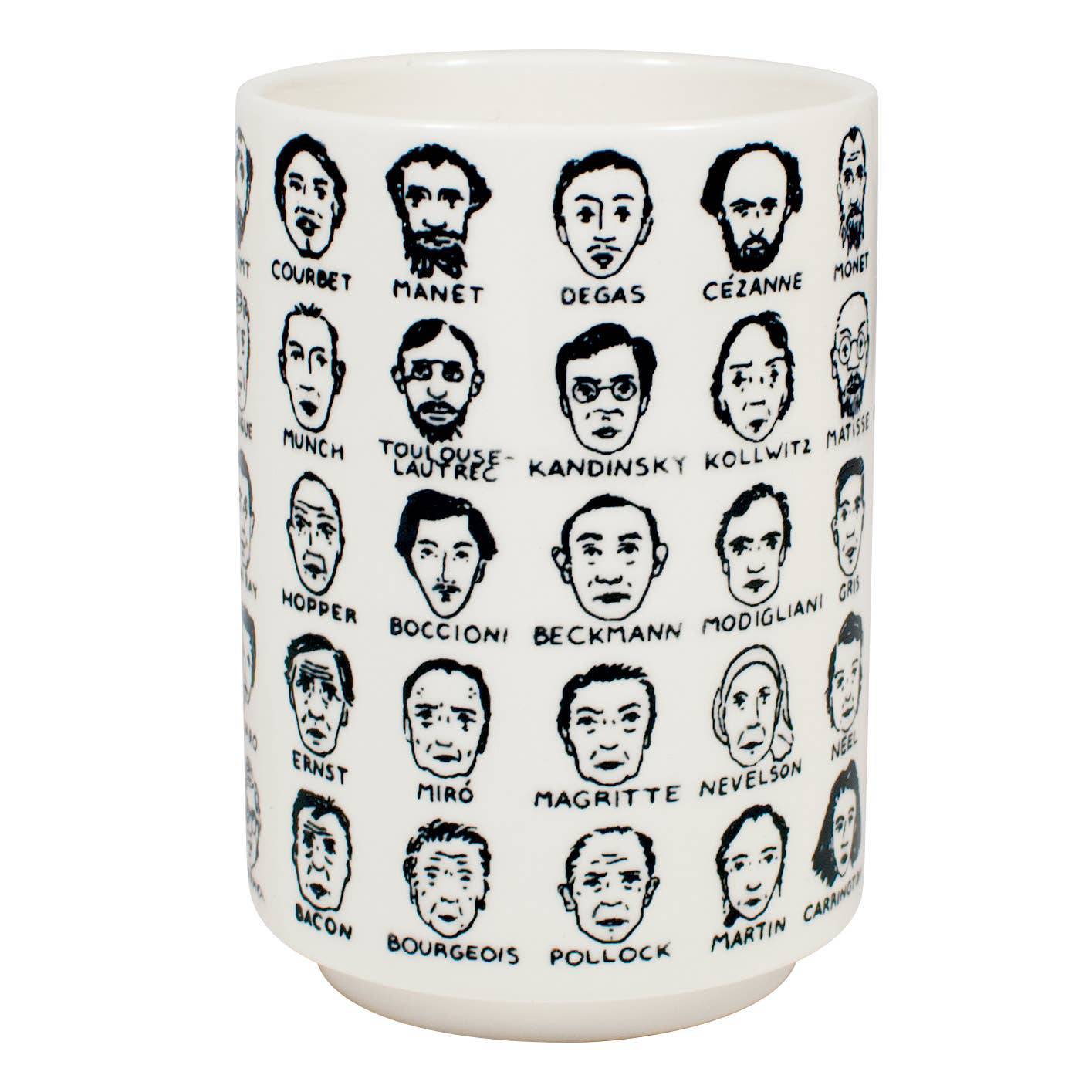 Unemployed Philosophers Guild - Modern Artists Coffee Mug - PMA Store at the Portland Museum of Art, Maine