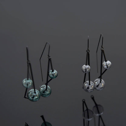 Pursuits - Arlo Earrings: Glass Amber