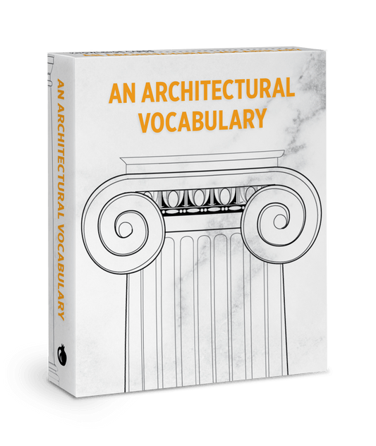 Pomegranate - An Architectural Vocabulary Knowledge Cards - PMA Store at the Portland Museum of Art, Maine
