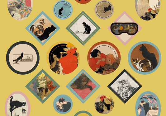 Today is Art Day - Stickers Steinlen by Mon Petit Art - PMA Store at the Portland Museum of Art, Maine