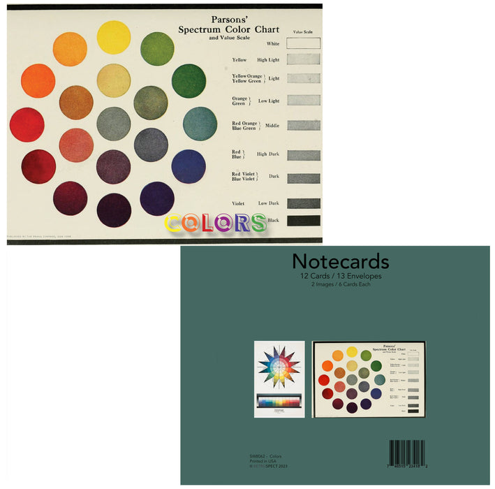 The Retrospect Group Collection - Colors - Boxed Notes Set - PMA Store at the Portland Museum of Art, Maine